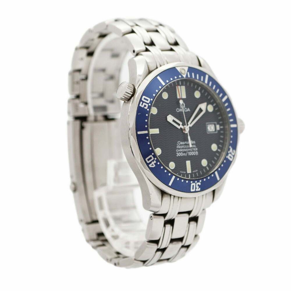 Omega Seamaster 2531.80 Navy Dial Men's Watch - Picture 4 of 12